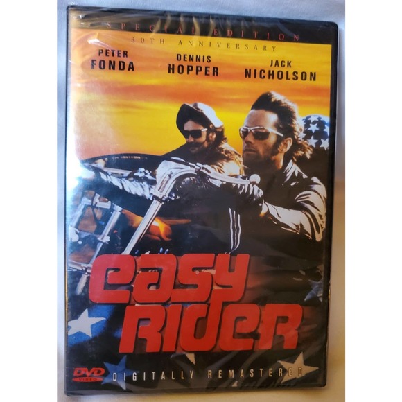 NOS EASY RIDER DVD SPECIAL EDITION 30TH ANNIVERSARY *Factory Sealed - Picture 1 of 2
